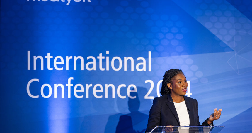 Kemi Dadenoch MP At The International Conference